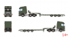 01-5486 Масштабная модель Низкорамный трал DAF XG 6X2 в масштабе 1 50