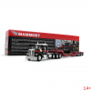 69-1869 Масштабная модель Mammoet Kenworth W990 Heavy Haul Day Cab И Fontaine Magnitude Трехосный Низкорамный Прицеп С Откидным Бортом сувенирная продукция в масштабе 1 64