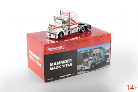 410327 Масштабная модель Седельный тягач Mammoet Merchandising в масштабе 1 50 