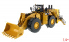 85505 Масштабная модель колесный погрузчик Cat 994K в масштабе 1:50