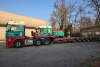 01-5522 Масштабная модель Низкорамный трал MAN TGX GM 6X2 в масштабе 1 50
