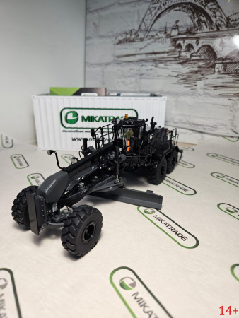 85522 Масштабная модель Cat 18M3 Автогрейдер специальная ограниченная серия в черном цвете масштабе 1:50