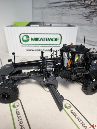 85522 Масштабная модель Cat 18M3 Автогрейдер специальная ограниченная серия в черном цвете масштабе 1:50