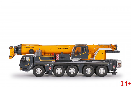 2126-0 Масштабная модель мобильный кран Liebherr LTM 1110-5.2 в масштабе 1:50