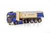 01-4160 Масштабная модель SCANIA R NORMAL CR20N 6X2 самосвальный прицеп - 3 осный в масштабе  1:50