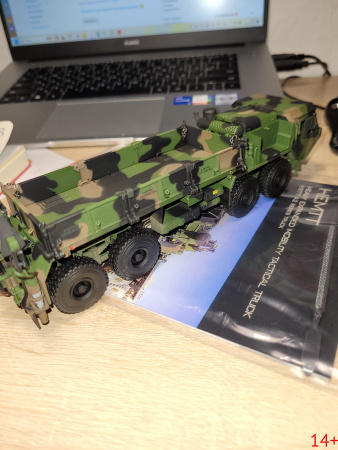 TWH077-01073 Масштабная модель OSHKOSH HEMTT M985-A-2 тягач, милитари в масштабе 1:50