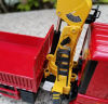 40805 Масштабная модель XCMG GSQS 350-5 с краном-манипулятором 1:35 | Коллекционная модель спецтехники | Готовый подарок