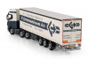 01-5119 Масштабная модель Тентованный прицеп DAF XG+ 6X2 в масштабе 1 50