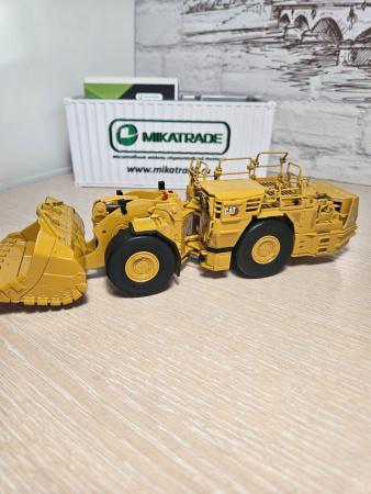 85719 Масштабная модель подземный карьерный погрузчик Caterpillar R2900 XE  в масштабе 1:50
