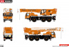 51-2118 Масштабная модель LIEBHERR LTM 1750-9.1 автокран в масштабе 1:50