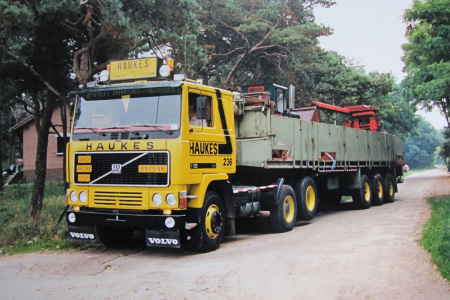 01-5340 Масштабная модель Грузовик с краном манипулятором VOLVO F10 6X2 в масштабе 1 50