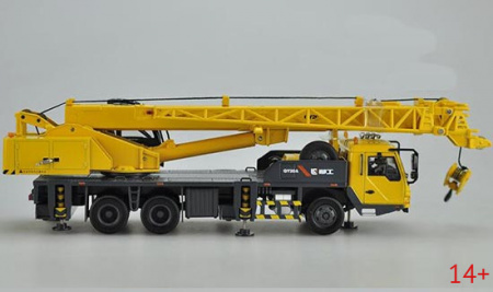 VB1A843 Масштабная модель Мобильный кран LiuGong QY20A в масштабе 1:43