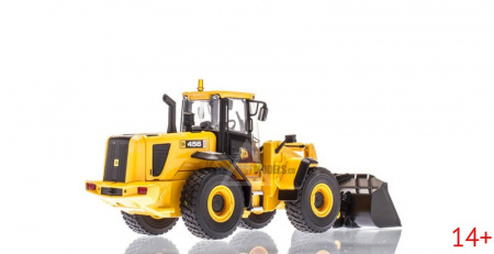 13367 Масштабная модель колёсного погрузчика JCB 456 ZX с доп. оборудованием в масштабе 1:50