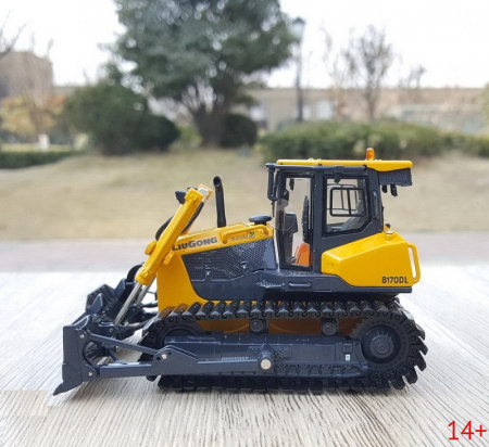 40602 Масштабная модель LiuGong B170DL  Бульдозер болотоход в масштабе 1:50