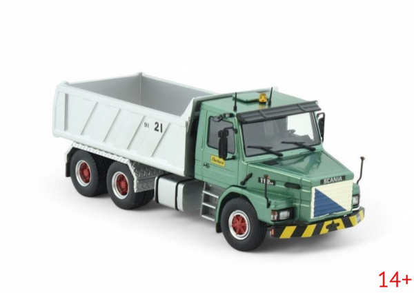 83080 Масштабная модель Самосвал Tekno Eberhard Scania 2-Serie в масштабе 1 50