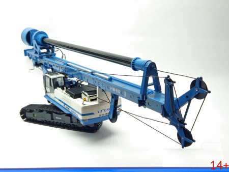 41951 Масштабная модель Zhengzhou Yutong Heavy Industry YTR300D роторная буровая установка в масштабе 1:43