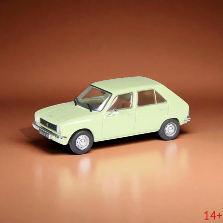 ODEON169 Масштабная модель Peugeot 104 1972 в масштабе 1 43