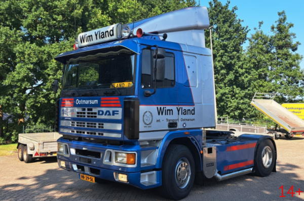 01-5418 Масштабная модель Седельный тягач DAF 95 COMFORT CAB 4X2 в масштабе 1 50