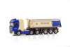 01-4160 Масштабная модель SCANIA R NORMAL CR20N 6X2 самосвальный прицеп - 3 осный в масштабе  1:50