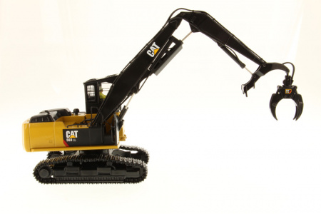 85922 Масштабная модель лесозаготовительного погрузчика Cat 568 LL в масштабе 1:50