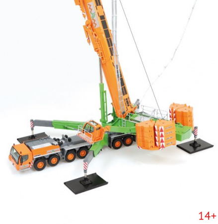 732/34 Масштабная модель Автокран Liebherr LTM11200-9.1 "МПМ" в масштабе 1:50