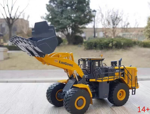 8548 Масштабная модель Колесный погрузчик LiuGong 8128H в масштабе 1:50