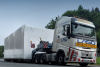 01-5399 Масштабная модель Низкорамный трал VOLVO FH AERO GLOBETROTTER 6X4 в масштабе 1 50 