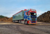 01-5102 Масштабная модель Фургонный прицеп DAF XG 6X2 в масштабе 1 50