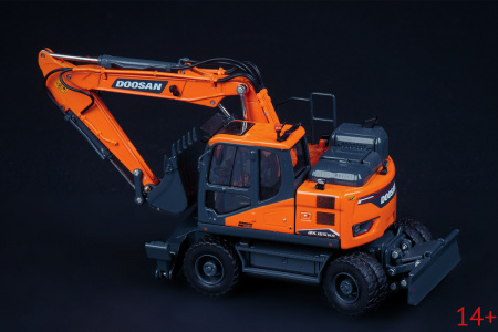 99-10106 Масштабная модель колесный экскаватор Doosan DX165WR-7 в масштабе 1:50