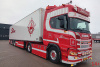 01-5470 Масштабная модель Рефрижераторный прицеп SCANIA R HIGHLINE CR20H 4X2 в масштабе 1 50