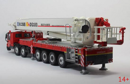 75139 Масштабная модель Пожарная машина XCMG DG100 в масштабе 1:50