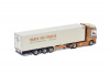 02-2652 Масштабная модель РЕФРИЖЕРАТОРНЫЙ ПРИЦЕП DAF XF SUPER SPACE CAB MY2017 4X2 - 3 осный в масштабе 1:50