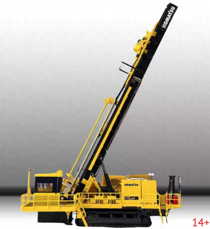 40601 NEW! Масштабная модель Komatsu 77XR Буровая установка для бурения скважин в масштабе 1:50