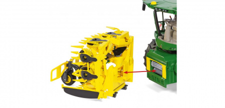 077832 Масштабная модель Зерноуборочный комбайн John Deere 8500i в масштабе 1:32