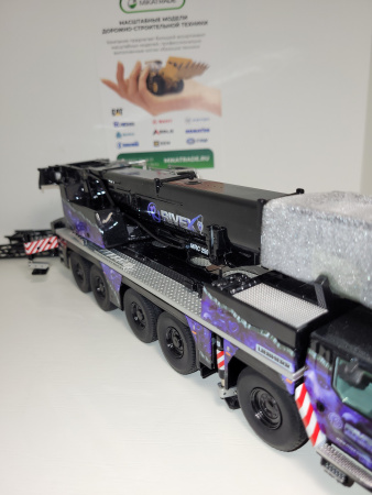 959/26 Масштабная модель Liebherr LTM1250-5.1 "Rivex" мобильный кран черный 1:50