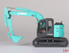 2220-02 Масштабная модель Гусеничный экскаватор Kobelco SK135SRLC-7 в масштабе 1 50