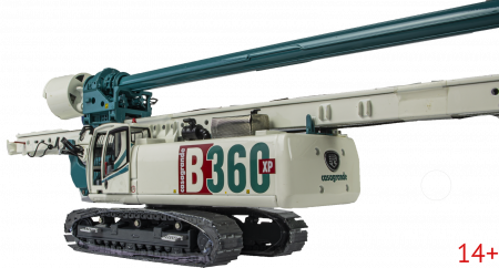 7-002111.1 Масштабная модель буровой сваебойной установки Casagrande B 360 XP в масштабе 1:50