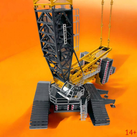 1029 Масштабная модель Асфальтоукладчик Liebherr LR11000 в масштабе 1 50