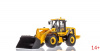 13367 Масштабная модель колёсного погрузчика JCB 456 ZX с доп. оборудованием в масштабе 1:50
