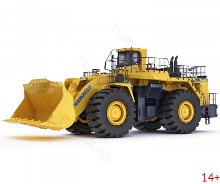 889 Масштабная модель Komatsu WA1200 колесный погрузчик в масштабе 1:50