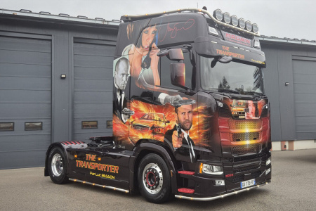 01-5394 Масштабная модель Седельный тягач SCANIA S HIGHLINE CS20H 4X2 в масштабе 1 50 
