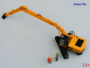 13724 Масштабная модель экскаватора JCB 220 с длинной стрелой в масштабе 1:50
