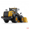 50-3478 Масштабная модель Колесный Погрузчик Komatsu WA475-10 сувенирная продукция в масштабе 1 50