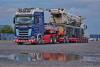 01-5182 Масштабная модель Низкорамный трал SCANIA S HIGHLINE CS20H 6X4 в масштабе 1 50 