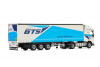 01-3327 Масштабная модель VOLVO FH4 GLOBETROTTER 4X2 БОРТОВОЙ ПРИЦЕП - 3 ОСИ Group GTS 1:50