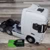 40728 Масштабная модель тягача Shacman Shaanxi X6000 Белый в масштабе 1:24