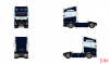 01-5356 Масштабная модель Седельный тягач VOLVO FH5 GLOBETROTTER 4X2 в масштабе 1 50