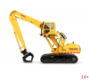 2200-01 Масштабная модель CASE CX240B MH гидравлический экскаватор с металлическими гусеницами с захватом для металлолома, HEBO в масштабе 1:50