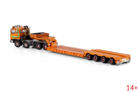 01-4452 Масштабная модель Низкорамный трал FTF FS SERIE 8X4 в масштабе 1 50