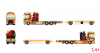01-5462 Масштабная модель Грузовик с краном манипулятором RENAULT TRUCKS T EVO RIGED FLATBED TRUCK 6X2 в масштабе 1 50